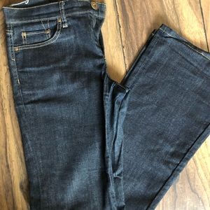 Banana Republic dark wash bootcut jeans